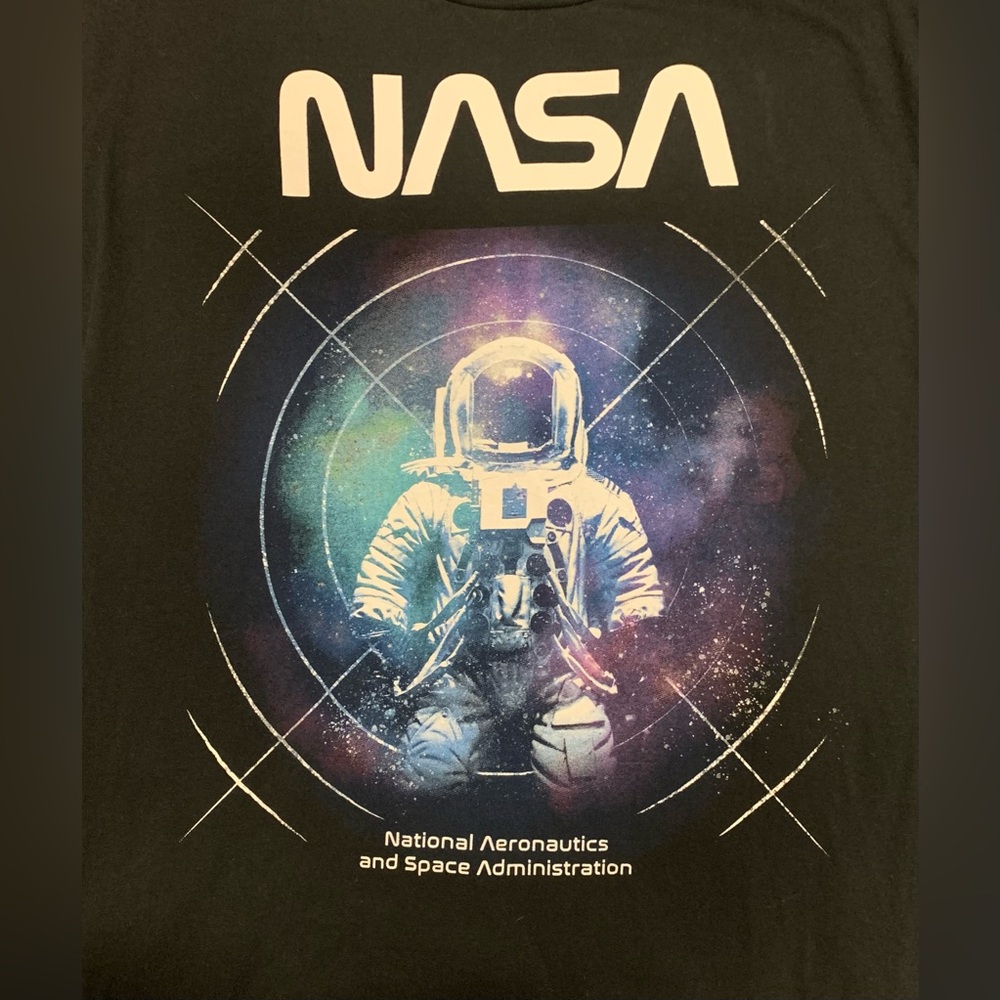 Unisex Hyper Space NASA Astronaut Graphic T-shirt